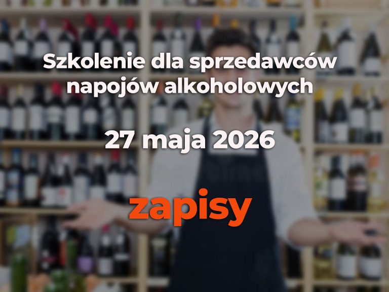 Szkolenie dla sprzedawców napojów alkoholowych